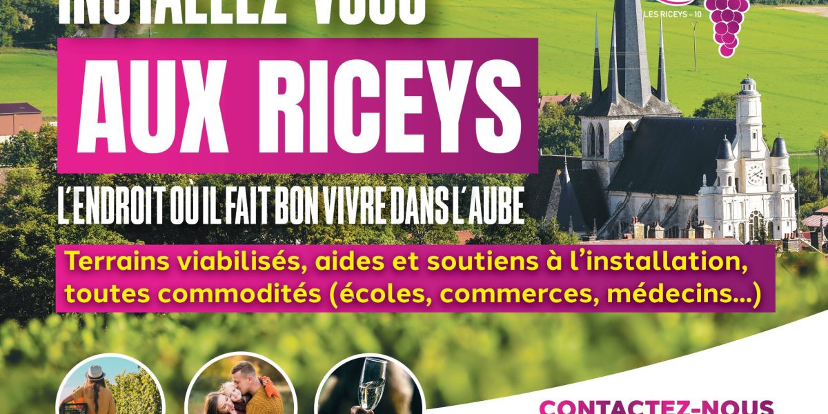 Installez vos futurs locaux aux Riceys